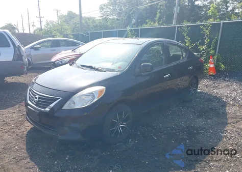 2014 Nissan Versa 1.6 Sv из США, поврежденный, VIN 3N1CN7AP5EL802740